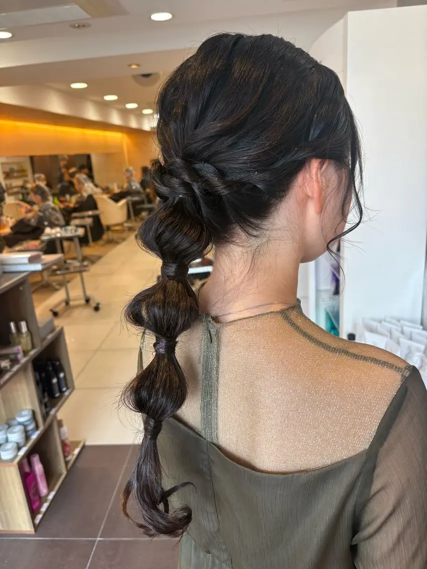 🎀ライブなど！お出かけ用ヘアメイク🎀の写真