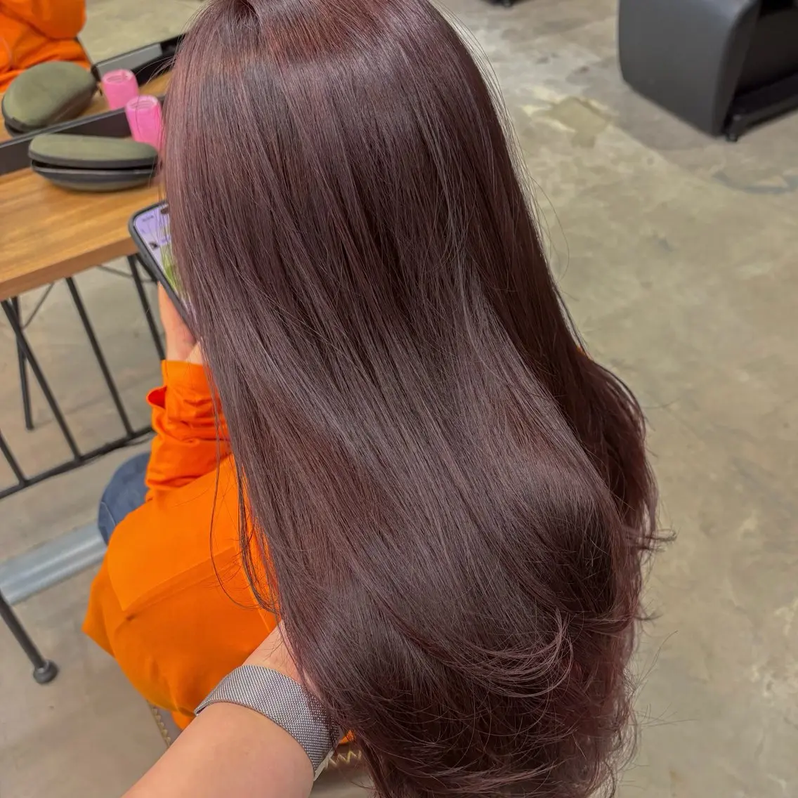 ロング カラー ベージュカラー ブリーチ ブラウンカラー 透明感カラー デザインカラー カット ヘアカラー トリートメント ブリーチ/レイヤー 💙ayame💙のヘアスタイル