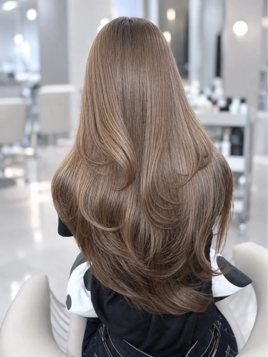 ロング カラー ヘアカラー Sugar梅田 🌟HARUTOのヘアスタイル