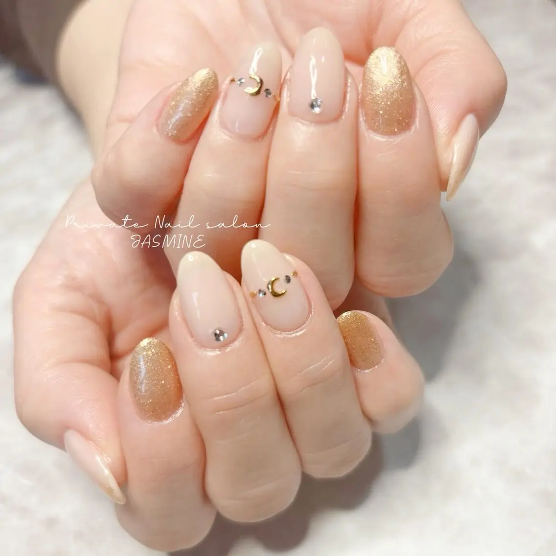 ネイル シンプルネイル ハンドネイル Nail salon JASMINEのネイルデザイン