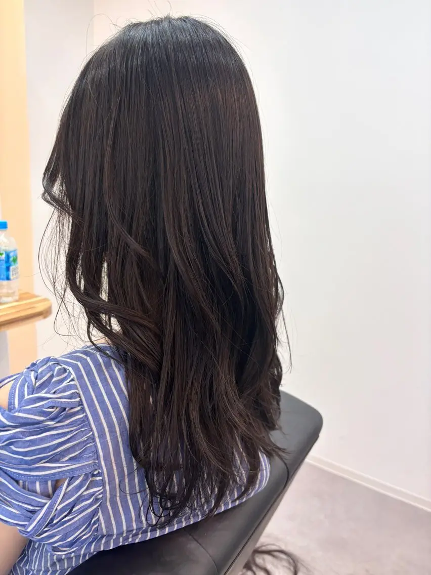 セミロング レイヤーカット 浅田 楓のヘアスタイル