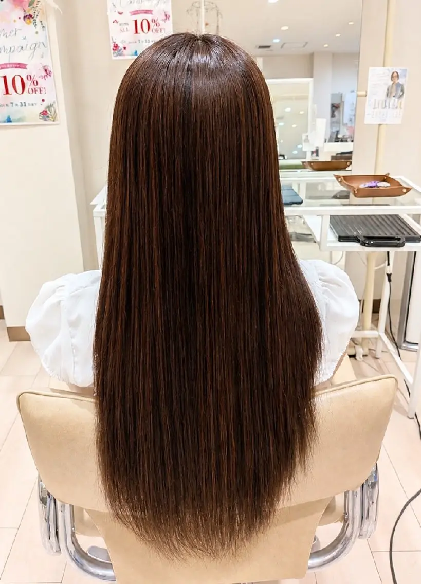 ロング ロング 深田 和瑛のヘアスタイル