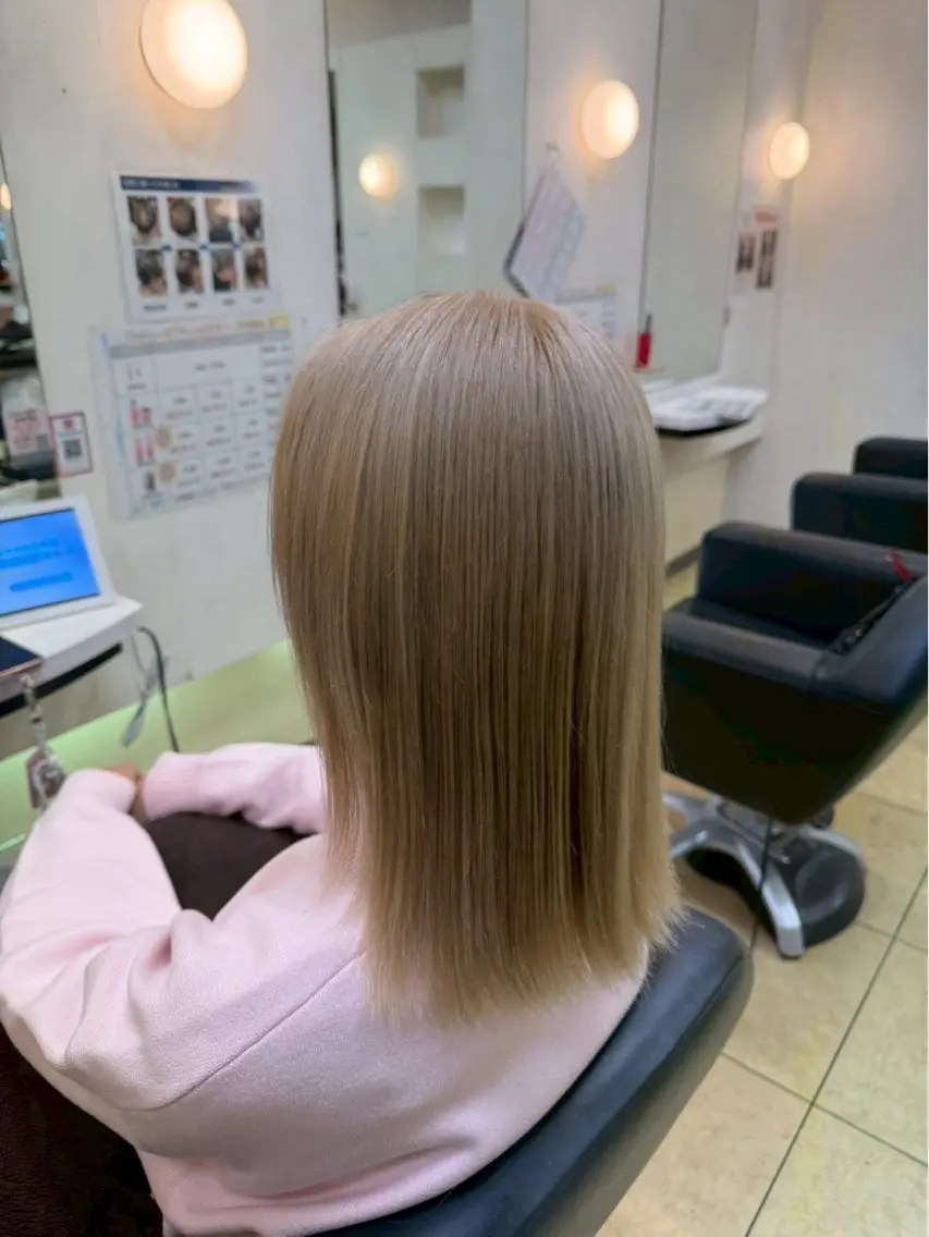カラー ヘアカラー ヘッドスパ 🐢下田唯🧢 カラーモデル募集中！のヘアスタイル