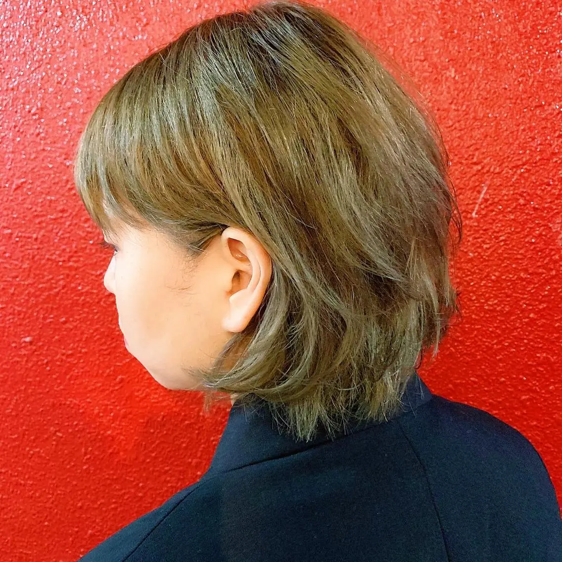 ショート カラー 中川 竜誠のヘアスタイル
