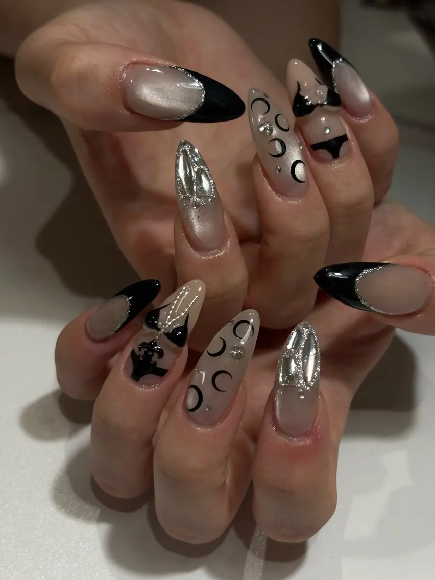 ネイル マグネットネイル ハンドネイル KAHUA nailのネイルデザイン