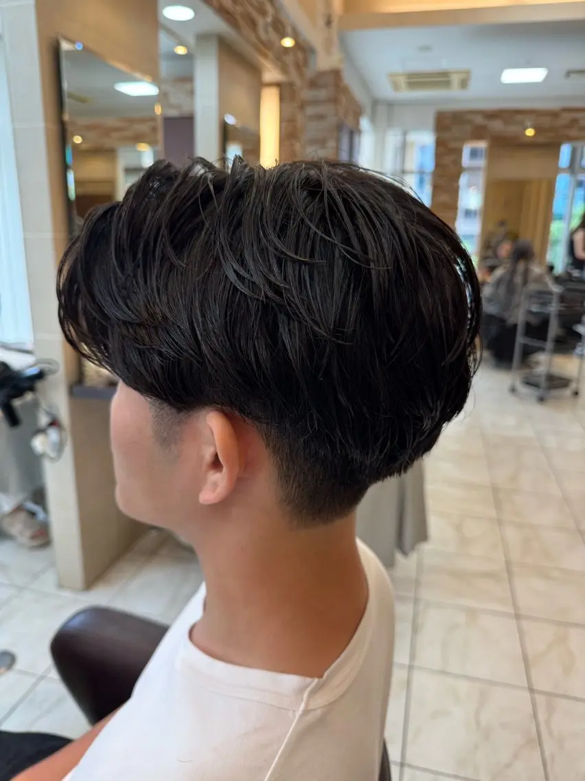 パーマ メンズ メンズパーマ ニュアンスパーマ カット パーマ ⭐️メンズパーマ 宮野翔⭐️のヘアスタイル