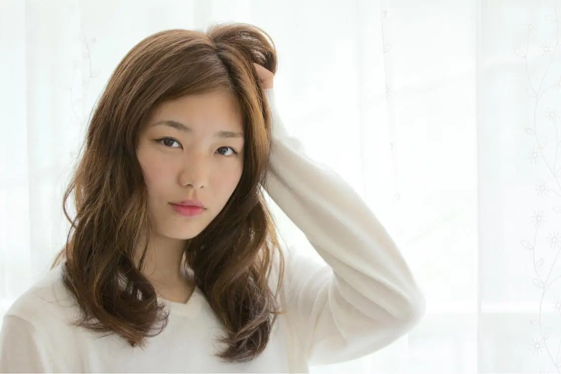 セミロング ロング カラー パーマ yoshi ☆のヘアスタイル