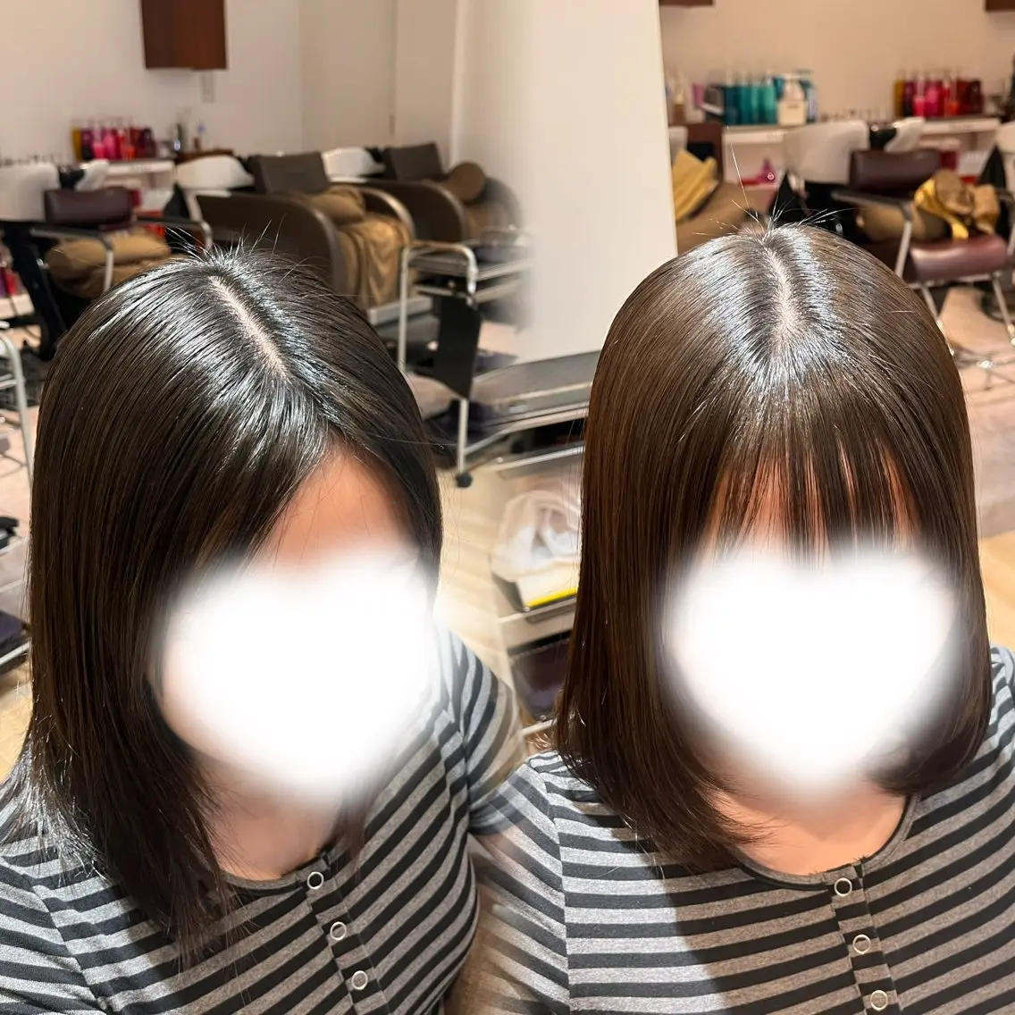 ショート 縮毛矯正 カット 縮毛矯正 透明感カラー/ ツヤ髪/古澤里菜のヘアスタイル