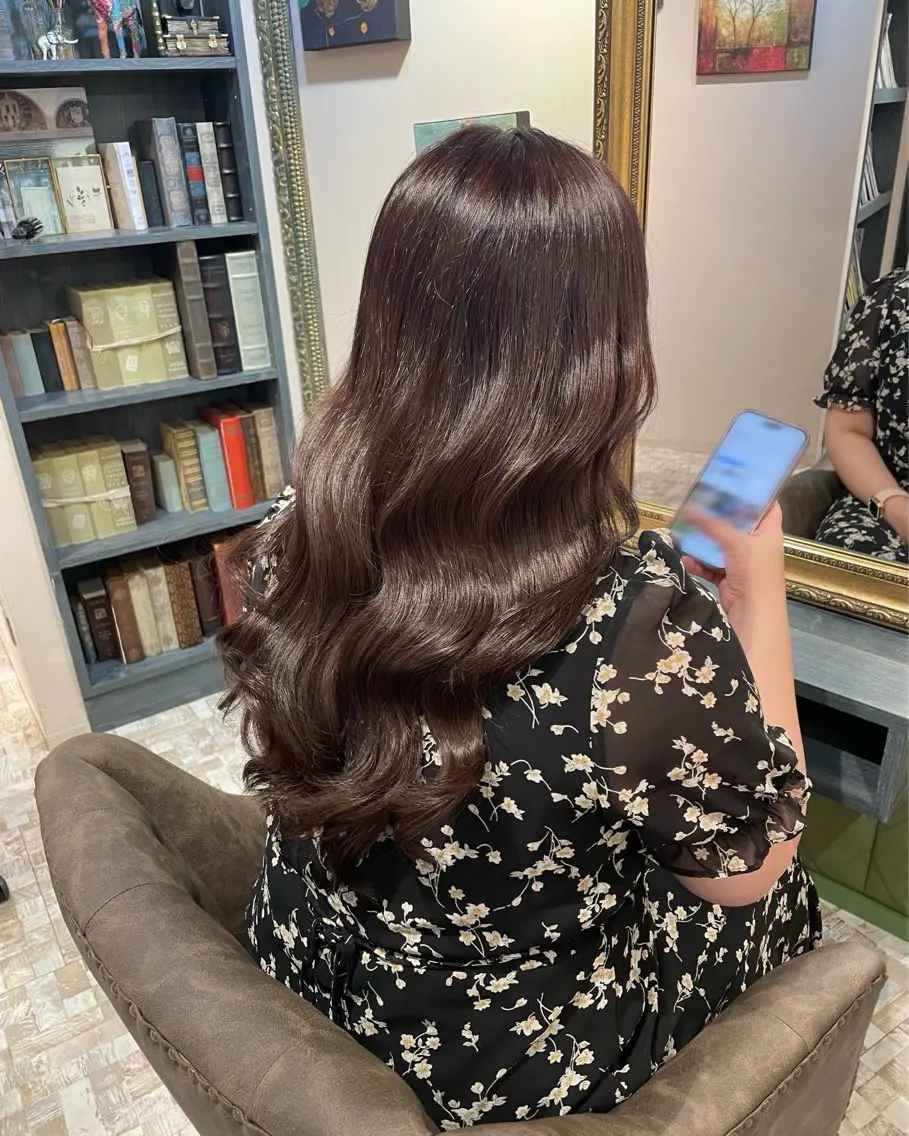 カラー ヘアカラー yui🩶 Lita  4Fのヘアスタイル