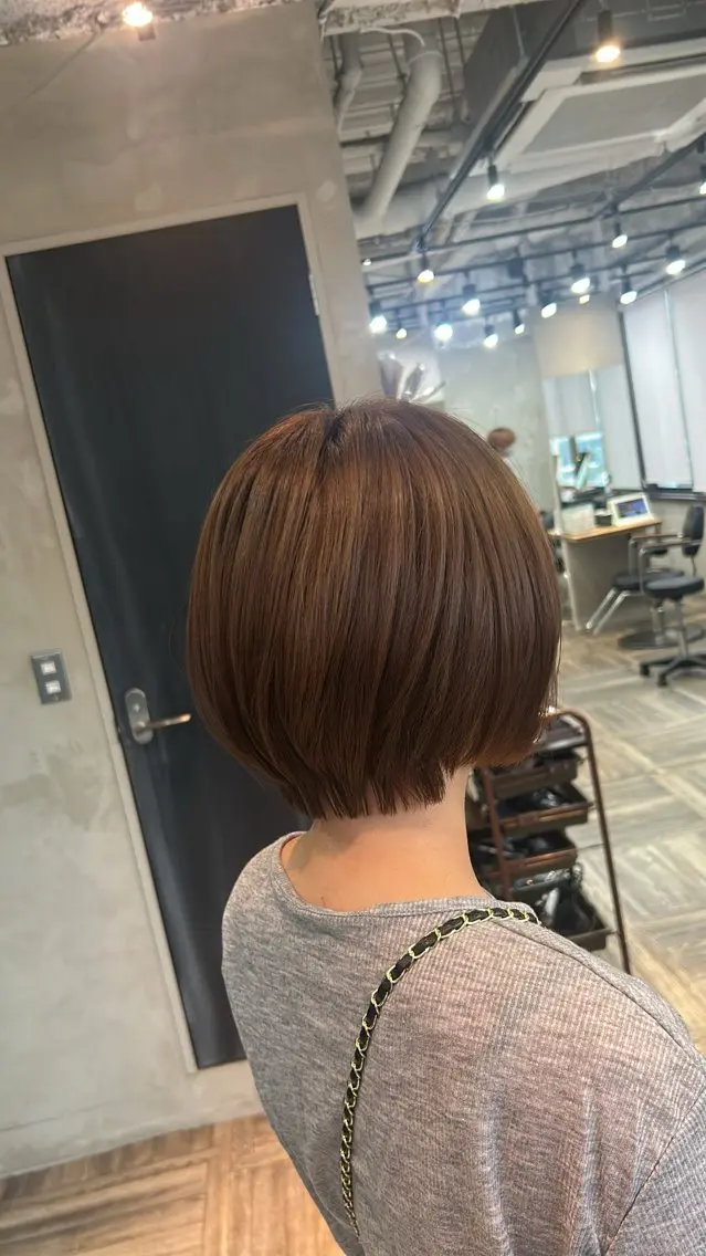 ショート ショートボブ ボブ ショートヘア カット 国府田 裕のヘアスタイル