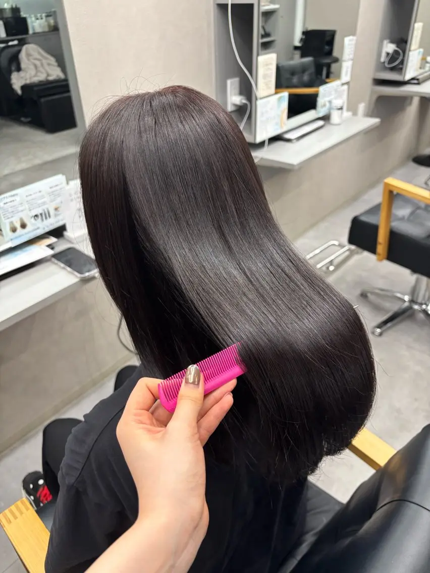 ロング カラー PALO もかのヘアスタイル