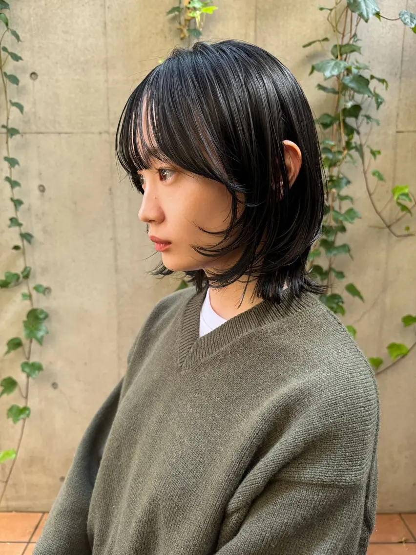 ミディアム カット トリートメント ボブ/ショート 吉田竣のヘアスタイル