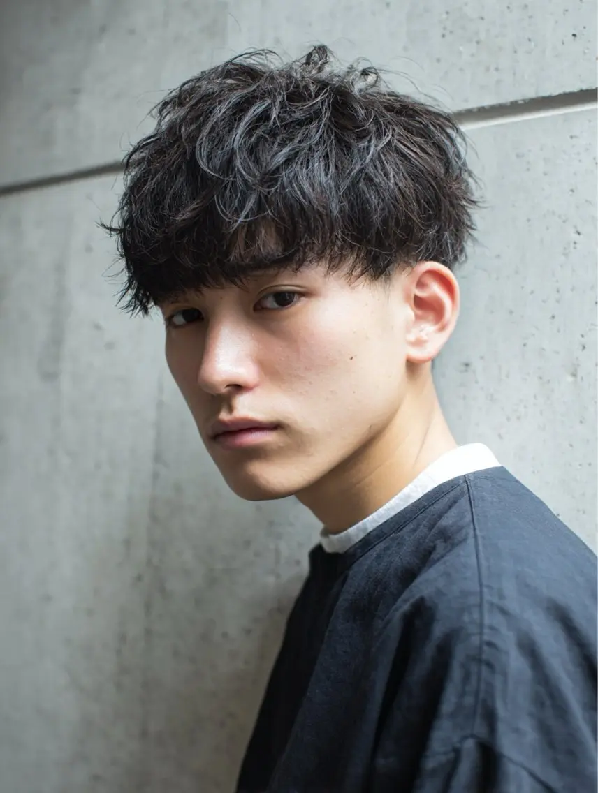 メンズ カット パーマ Neolive 千尋のヘアスタイル