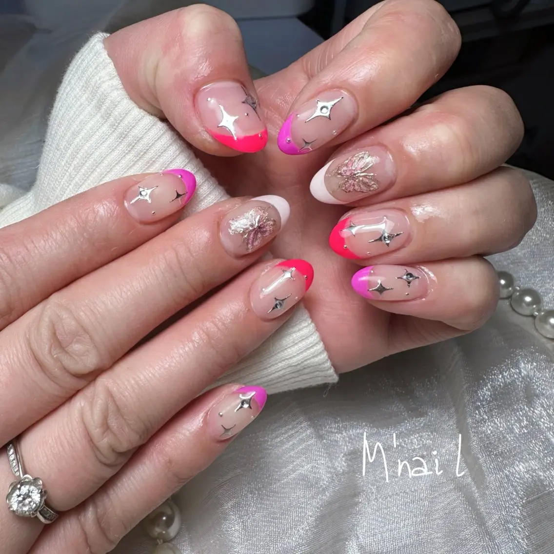 ネイル ハンドネイル M' nailのネイルデザイン