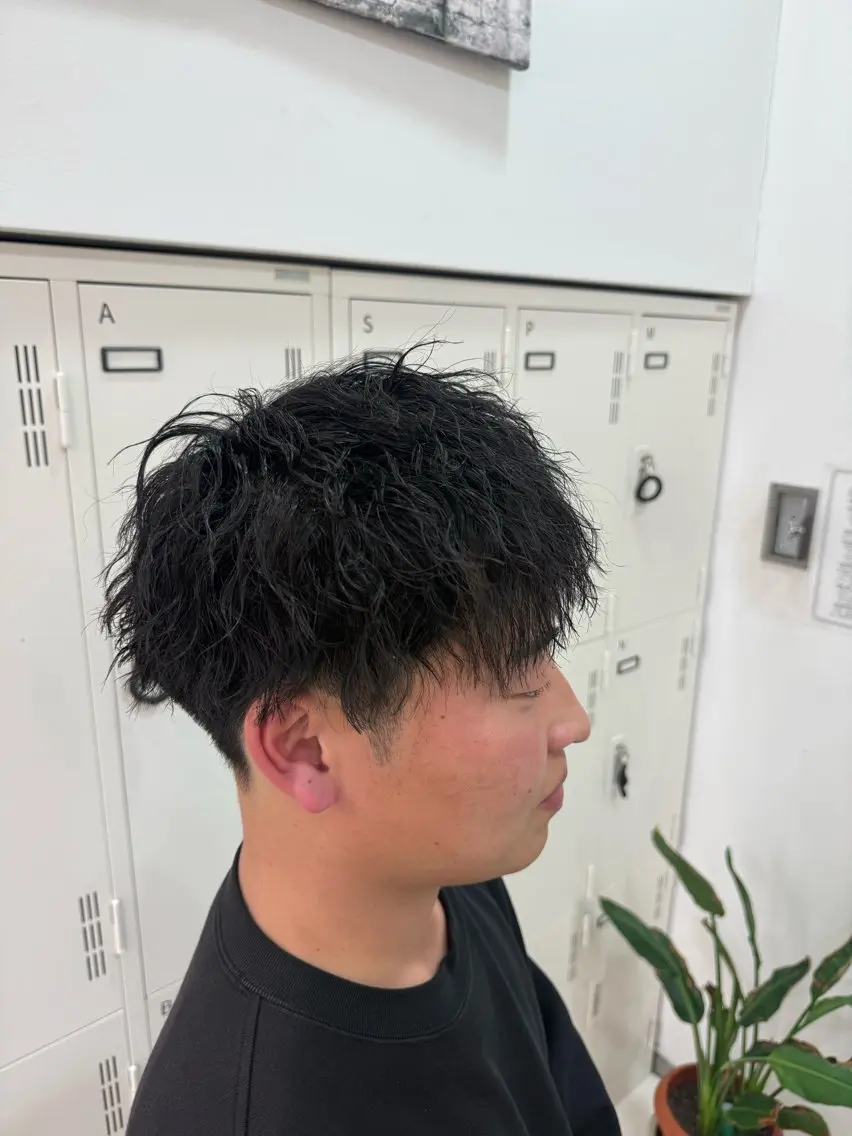 メンズカットパーマ🔥の写真