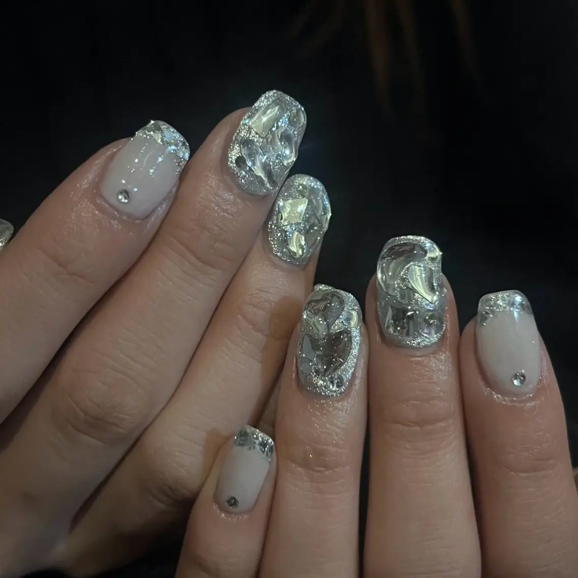 ネイル ハンドネイル 🩶レイナ🩶 color/nailのヘアスタイル