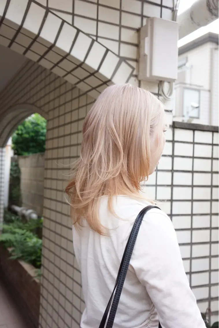 ミディアム ヘアカラー 愛心manami HOPEのヘアスタイル