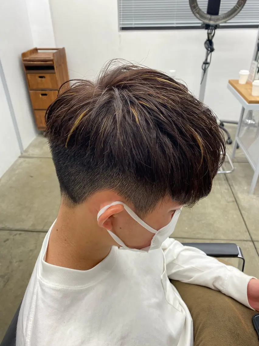 カラー 中村 ひなののヘアスタイル