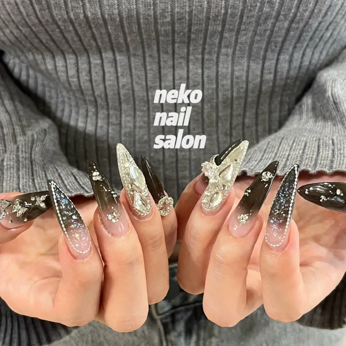 ネイル 持ち込み ハンドネイル neko nailのネイルデザイン