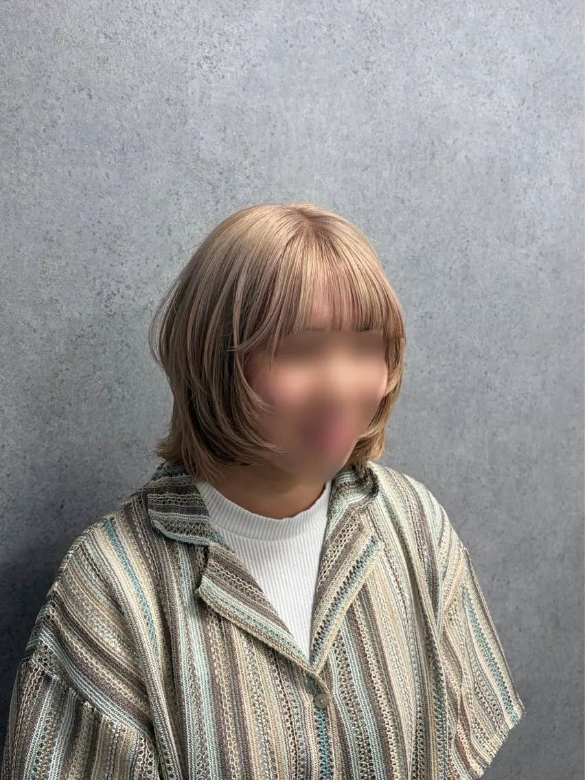カラー 窪田 琉空のヘアスタイル