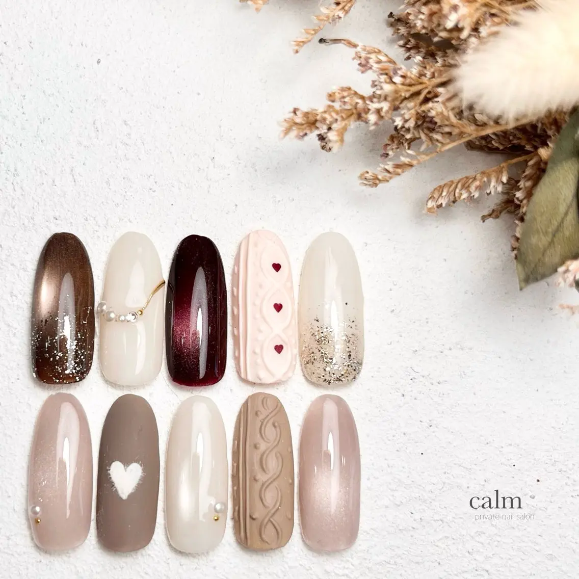 ネイル ハンドネイル calm 〔ｶｰﾑ〕のネイルデザイン