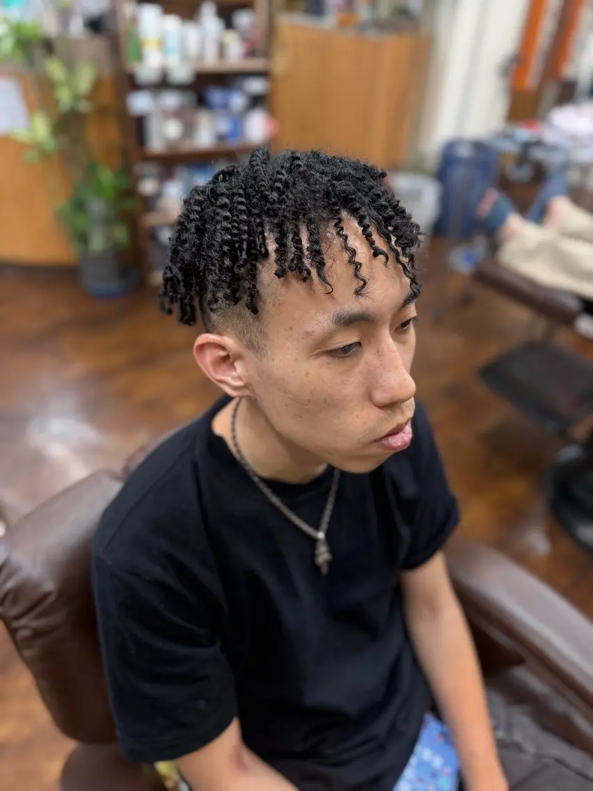 パーマ メンズ パーマ scamp⭐️ さくらのヘアスタイル