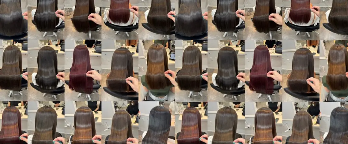 ミディアム トリートメント ウィステリア アネックスのヘアスタイル