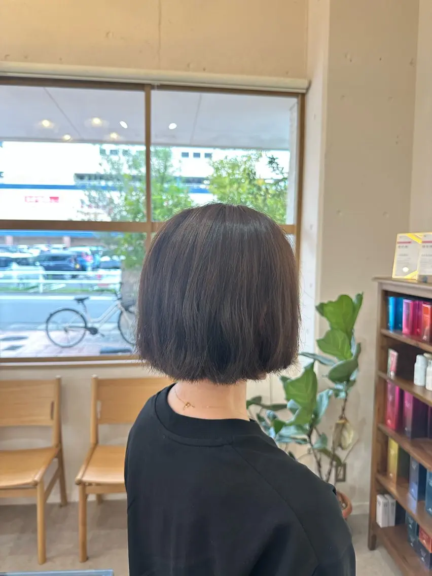 ショート ボブ カット ヘアカラー カットモデル募集中 🌟/田中 桜風のヘアスタイル
