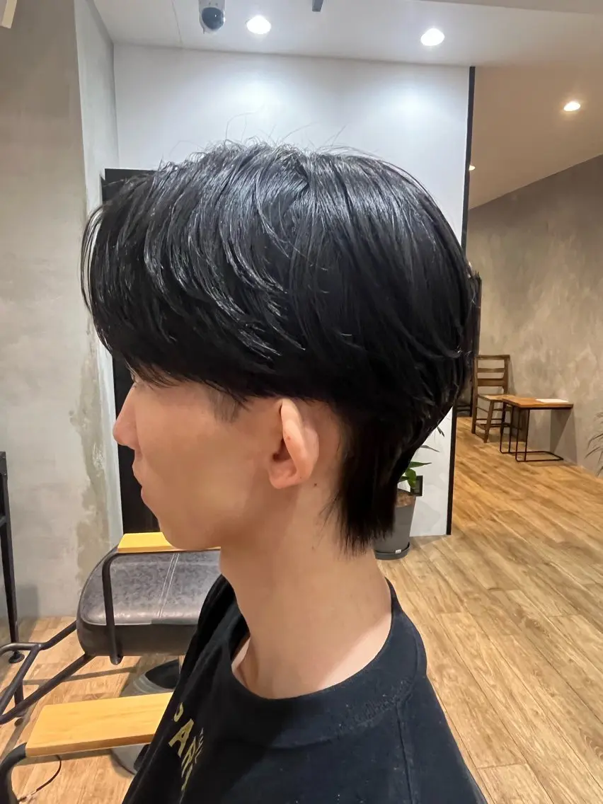骨格似合わせカット+曲がる縮毛矯正🌀の写真