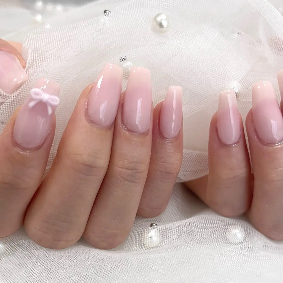 ネイル ハンドネイル 🧁fein. nana🩵のネイルデザイン
