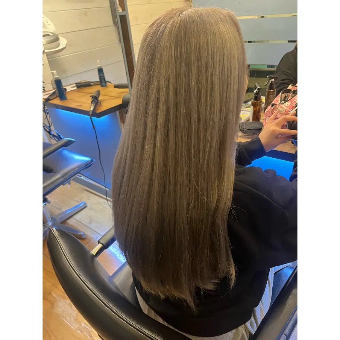ロング カラー ダブルカラー Lagom なかだのヘアスタイル