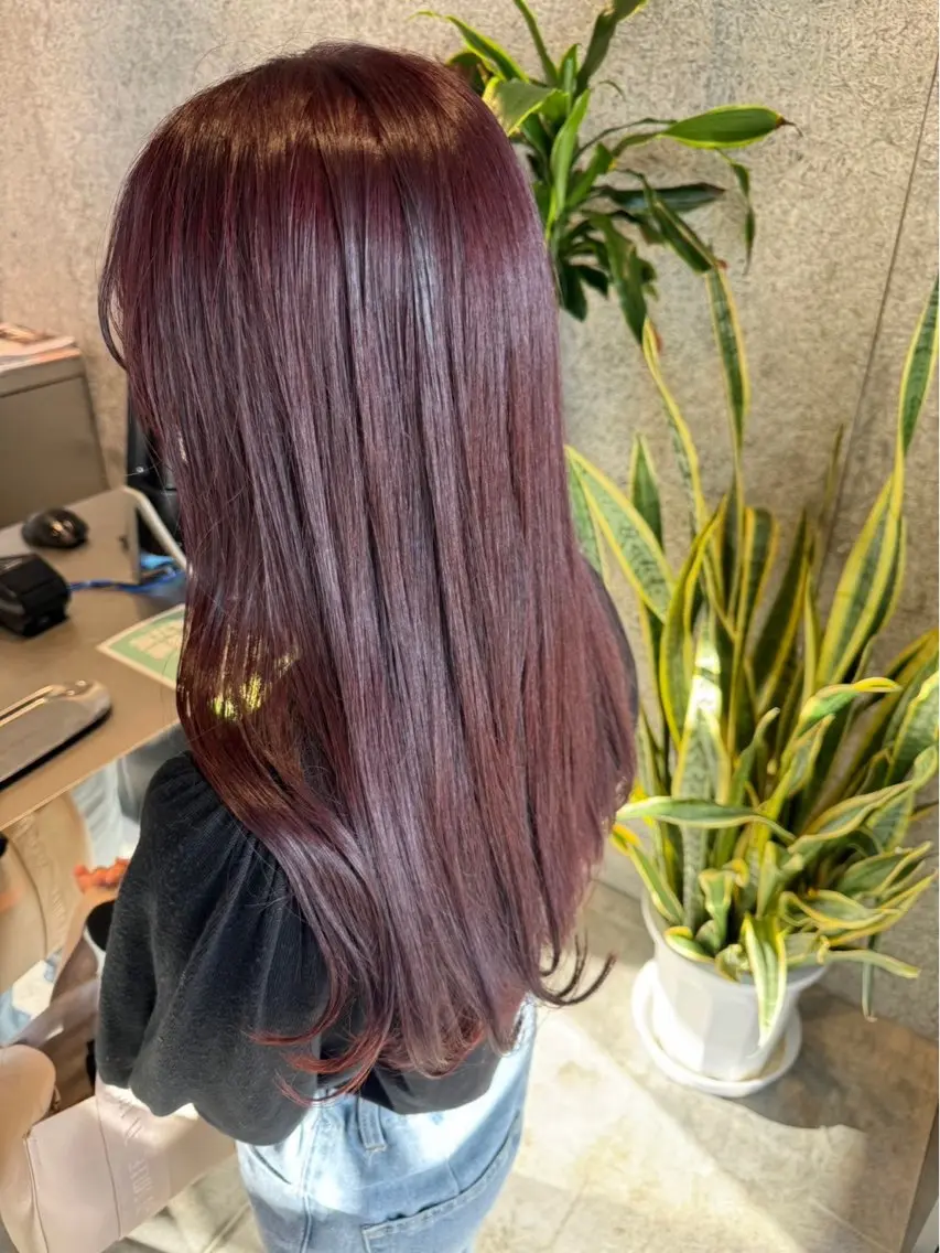 💇🏼‍♀️似合わせカット&ブリーチ無しダブルカラー🥷🎸の写真