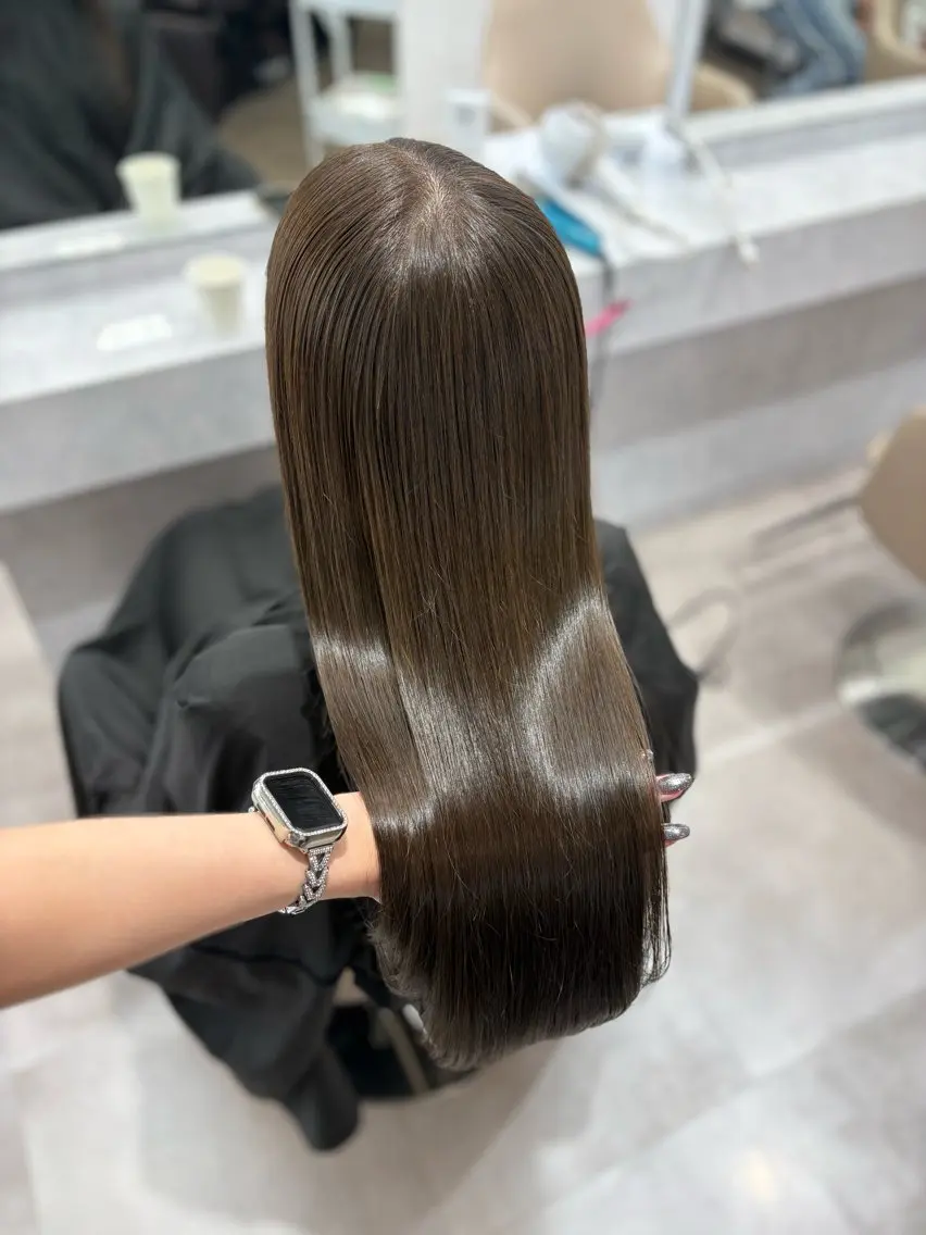 カラー ハイトーン/モテ髪 🎀hina🎀のヘアスタイル