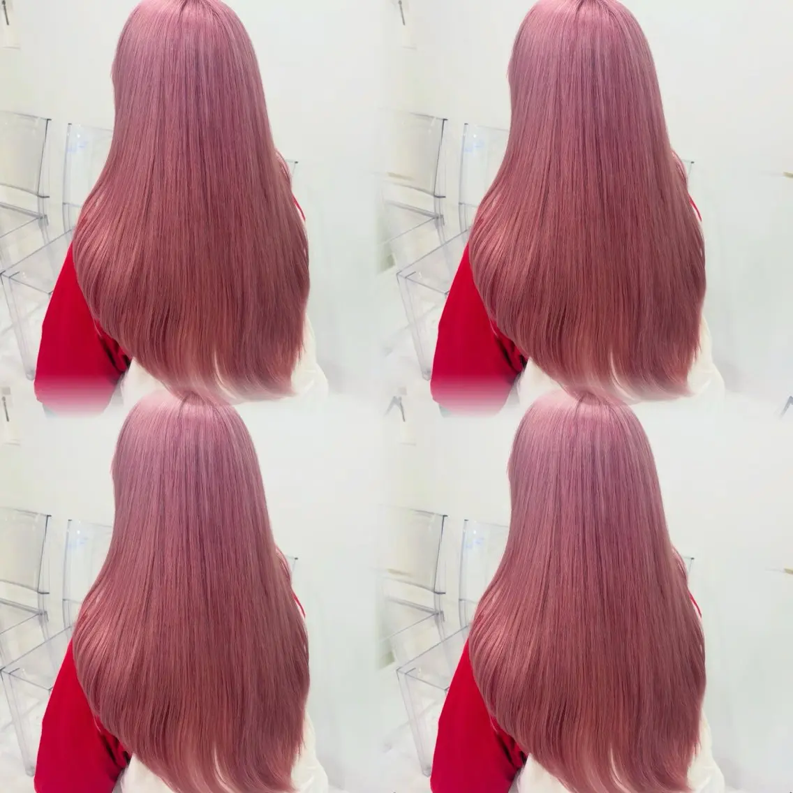 カラー ヘアアレンジ えびけん/色落ちまで 可愛い♥️のヘアスタイル