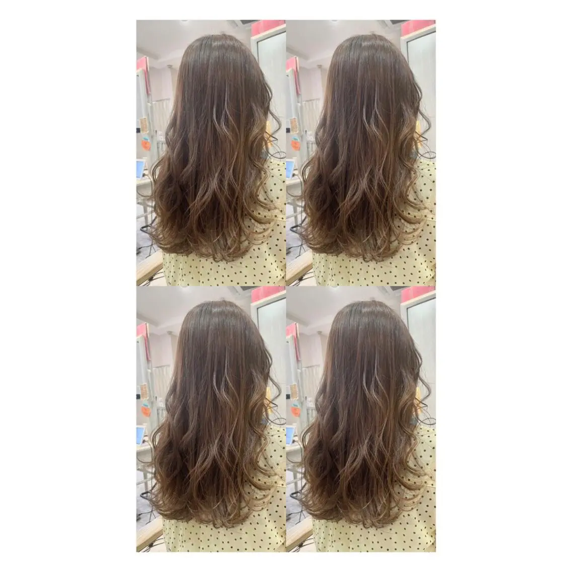 ロング カラー カット ヘアカラー トリートメント 店長✨レイヤー✖️ 髪質改善✖️韓国ヘアのヘアスタイル