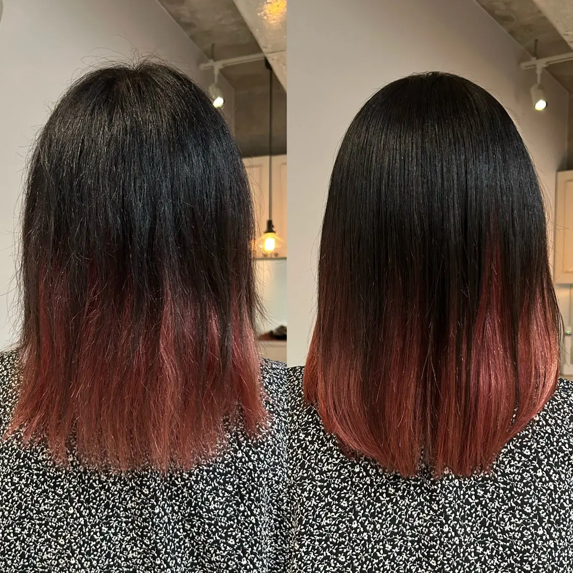 ミディアム 伊藤 瞳彩のヘアスタイル
