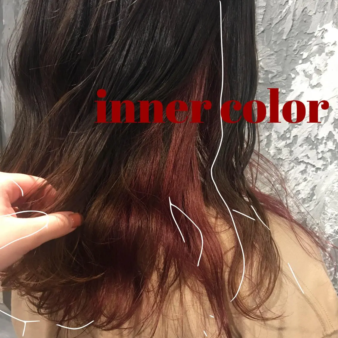 ミディアム カラー ヘアアレンジ 赤味消し.髪質改善 🌿𝘠𝘜𝘙𝘐のヘアスタイル