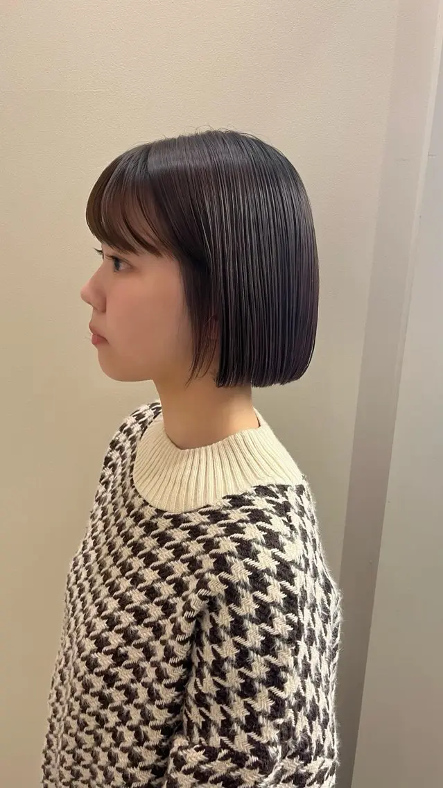 ショート 【美ボブ.艶カラー. 梅田茶屋町】midoのヘアスタイル