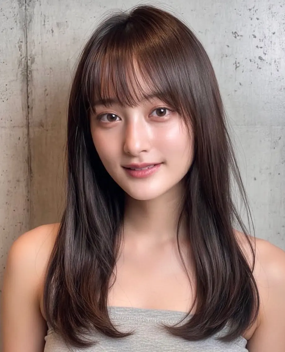 セミロング リベルテ 渋谷のヘアスタイル