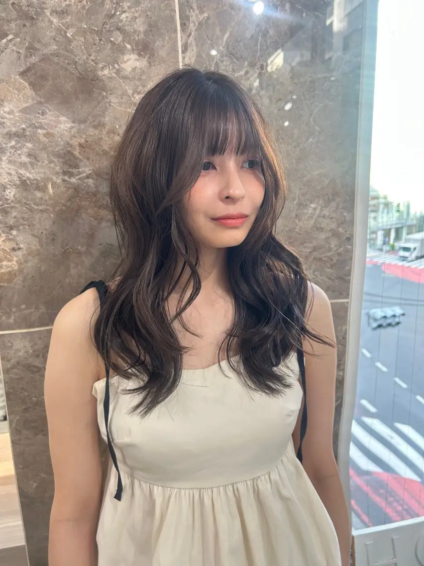 ロング カラー 透明感カラー/ chisaのヘアスタイル