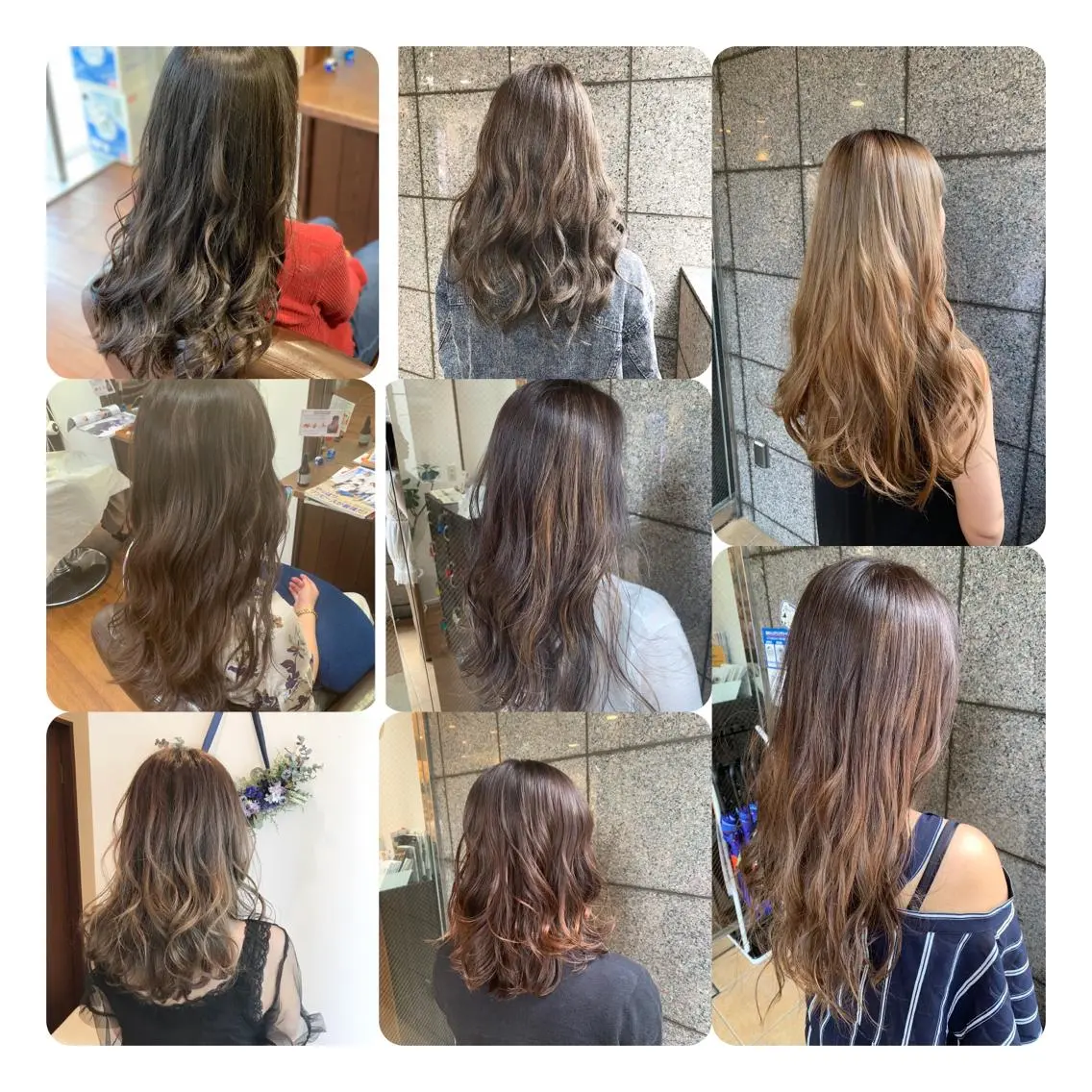 セミロング カラー アディクシーカラー オーガニックカラー 髪質改善・美髪 カラー特化☆中嶋健人のヘアスタイル