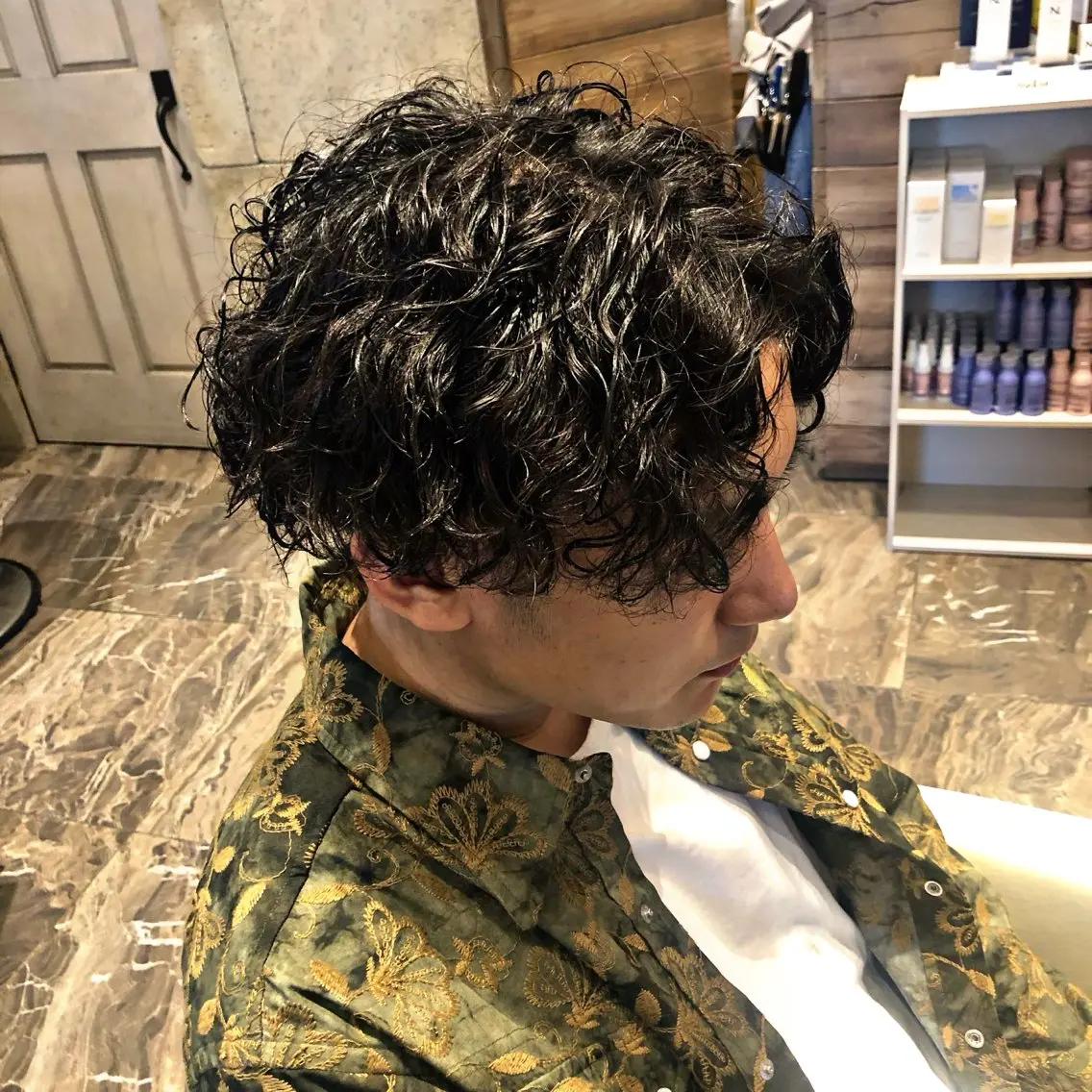 ショート カット パーマ 似合わせスタイル 🌹mao🌹のヘアスタイル