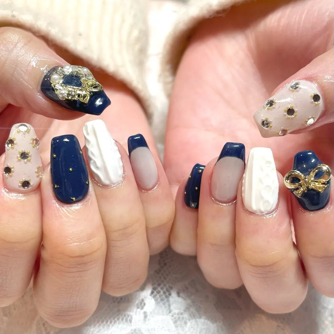 ネイル ハンドネイル Nail ヌシん家 AKANEのネイルデザイン