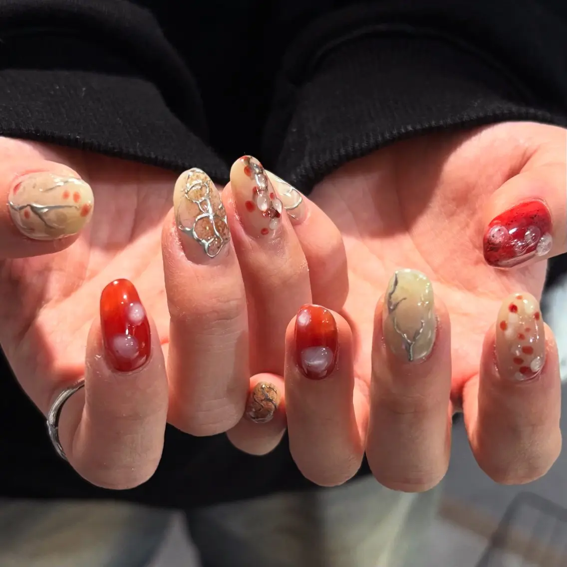 ネイル ハンドネイル 🪐富島彩夏 /海外nail🪐のネイルデザイン