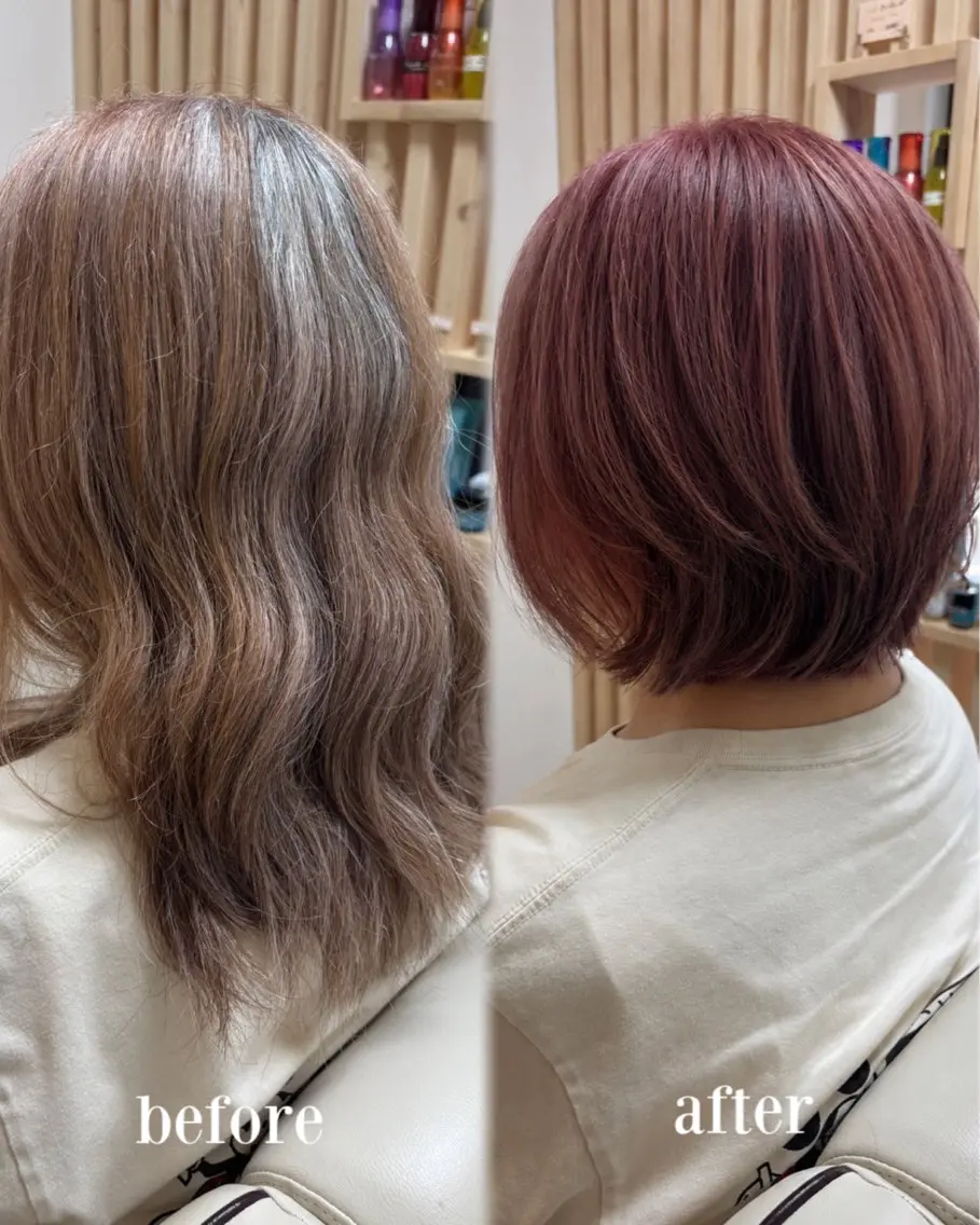 ショート カラー カット ヘアカラー トリートメント akane/大和田 駅/ Garanceのヘアスタイル