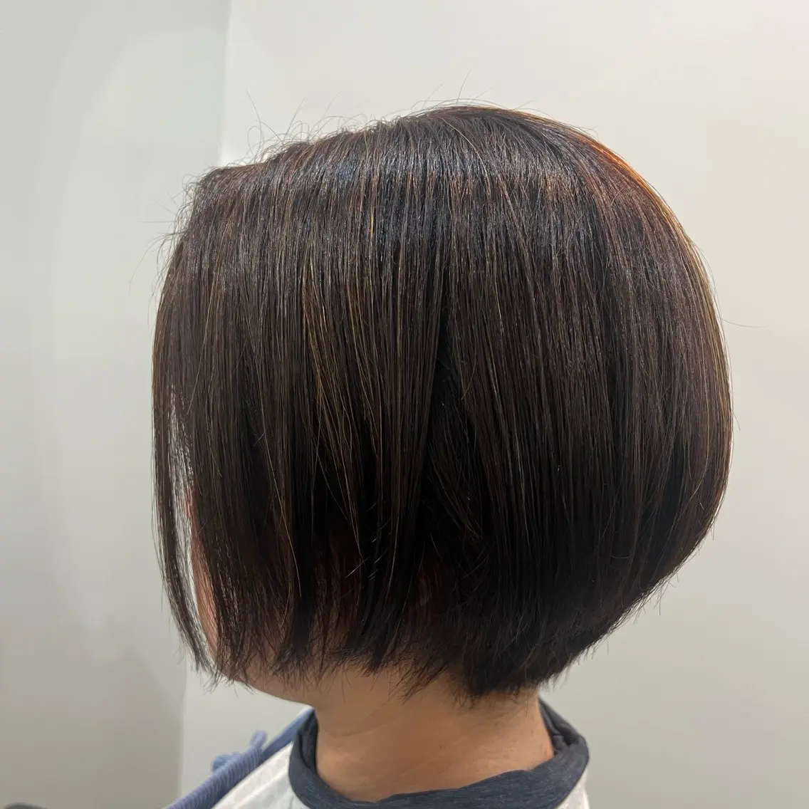 ショート ハイライト ショートヘア 小澤 蘭のヘアスタイル