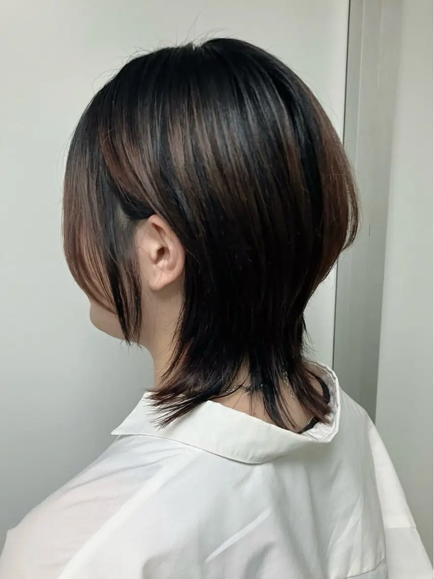 ショート ショートボブ ボブ レイヤーカット 似合わせカット ショートヘア fumika推しカラ ー/デザインカラーのヘアスタイル