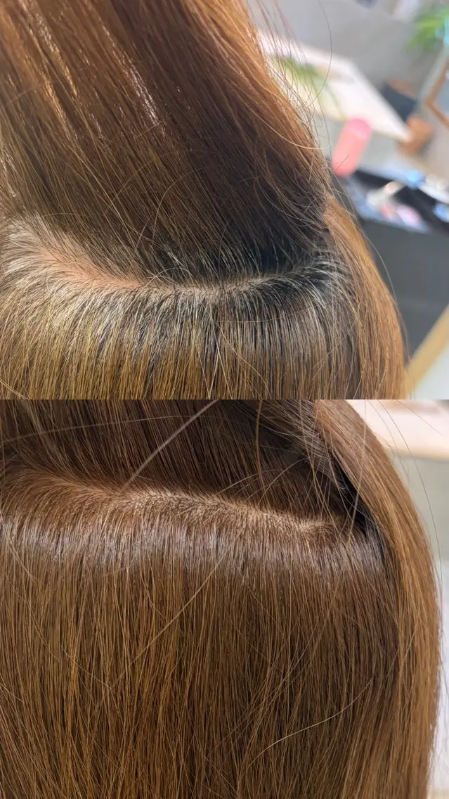 ミディアム カラー 透明感カラー ヘアカラー ROBE HAIR /愛里咲のヘアスタイル