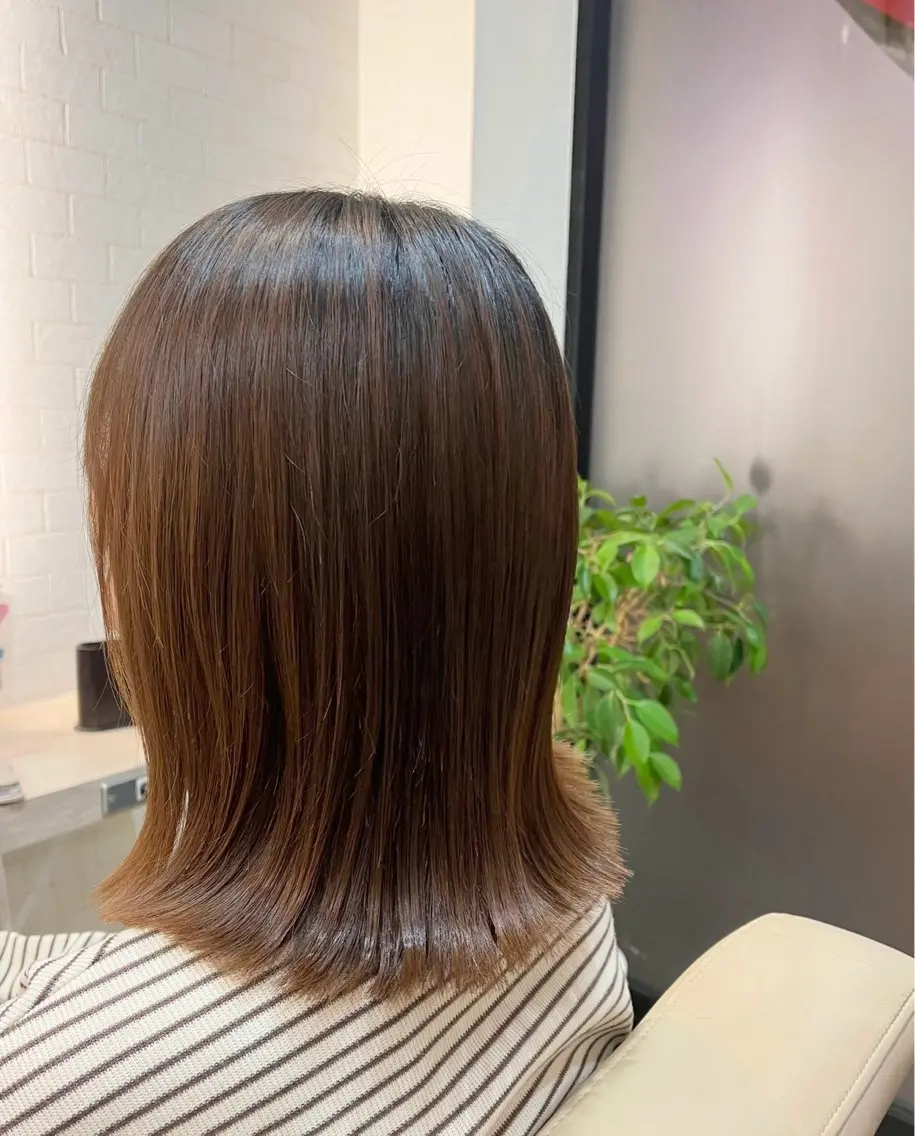 ミディアム hina ★秋葉区★のヘアスタイル