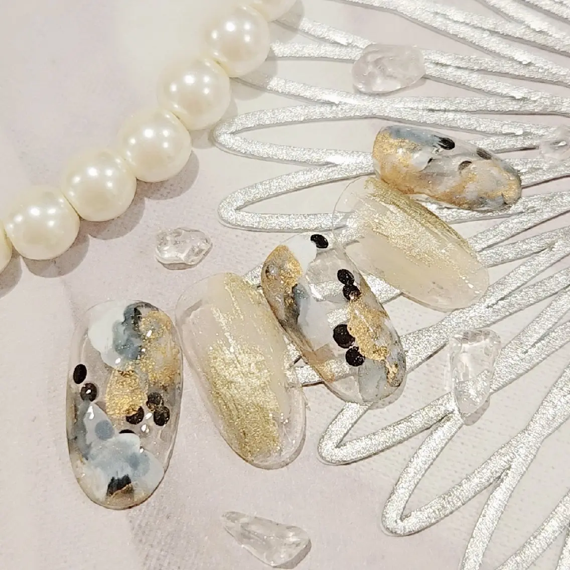 ネイル Nailsalon Wisteriaのネイルデザイン